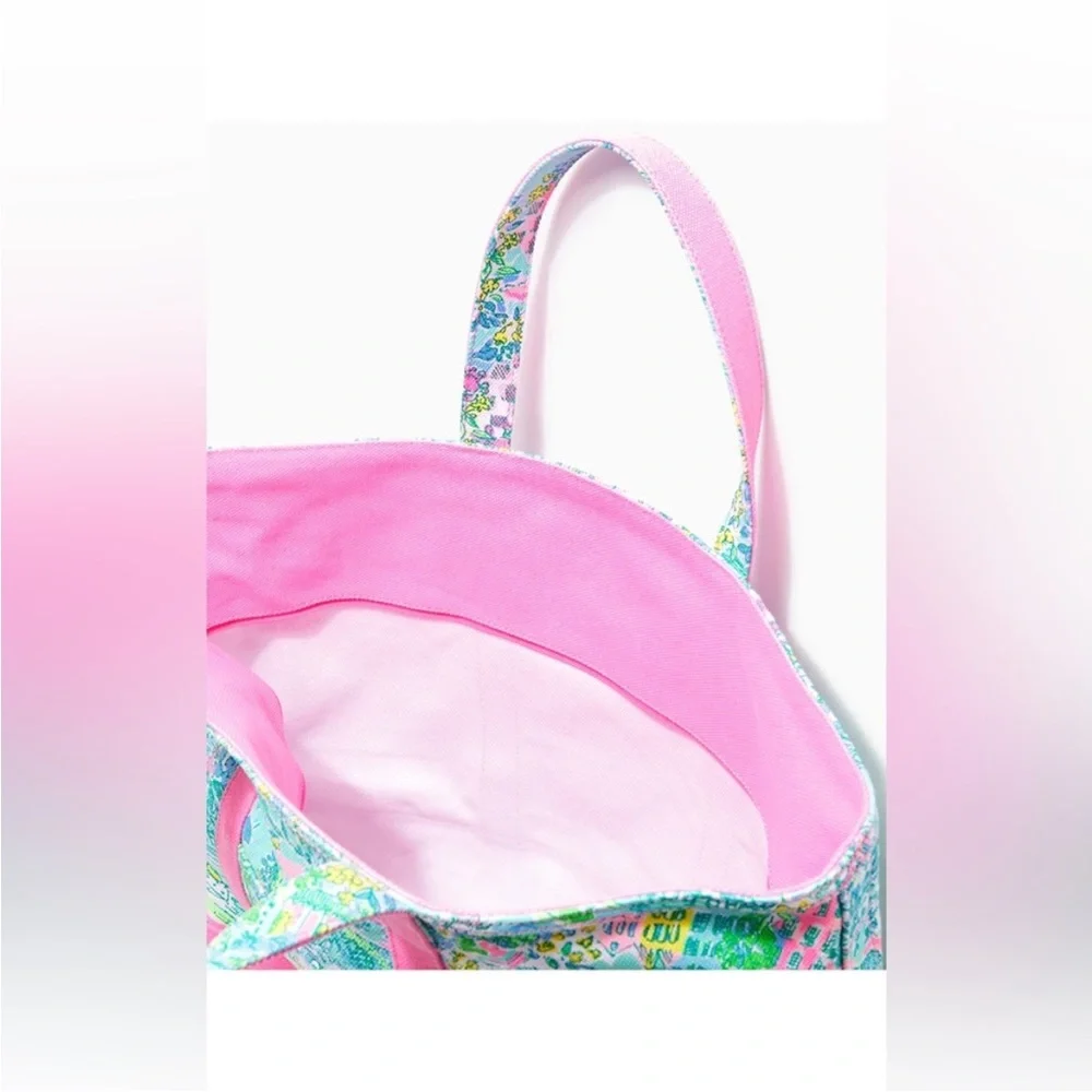 Lilly Pulitzer Surf Blue Lilly Loves South Carolina tote multi colors - Picture 3 of 3